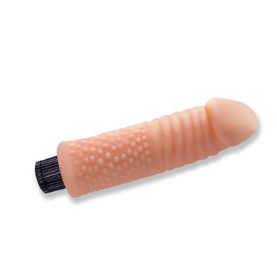 Реалистичный вибратор Chisa Novelties Real Touch XXX 7.5&rdquo; Vibrating Cock No.05 телесный 18,5 см - основное фото