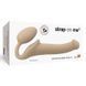 Женский страпон Strap-On-Me Silicone Bendable Strap-On М телесный 15,6 см - дополнительное фото