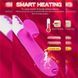 Rabbit-вібратор з підігрівом, ротацією пульсацією Boss of Toys Boss Series Function and Thrusting Function / Heating 63-00039 рожевий 22,5 см - додаткове фото