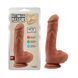 Реалистичный фаллоимитатор на присоске Chisa Novelties Bottomless Pleasure мулатный 20 см - дополнительное фото