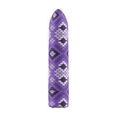 Вибропуля Custom Bullets Snake Purple фиолетовый 6,3 см - основное фото