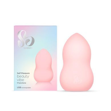 Кліторальний вібратор So Divine Beauty Vibe рожевий 7,5 см - основне фото