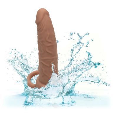 Насадка для двойного проникновения California Exotic Novelties Performance Maxx Rechargeable Dual Penetrator коричневая - основное фото