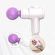 Мини-массажёр Every Night Toys Candice белый с фиолетовым 7,8 см - дополнительное фото