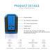 Автоматична вакуумна помпа CANWIN Passion Pump Men BLUE P638AU синя - додаткове фото