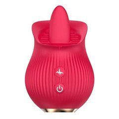 Стимулятор для клітора з язичком Boys of Toys B-Series Joyful Sensations червоний 9 см - основне фото
