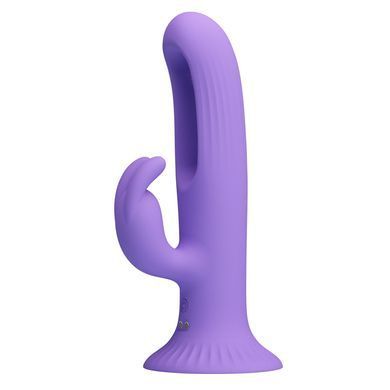 Rabbit-вібратор з рухомою частиною в корпусі Lybaile Pretty Love Killmoulis бузковий 17,5 см - основне фото