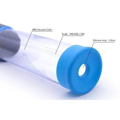 Автоматична вакуумна помпа CANWIN Passion Pump Men Blue P648AU синя - основне фото