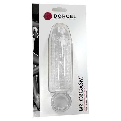 Удлиняющая насадка на член Dorcel Mr. Orgasm прозрачная 18 см - основное фото