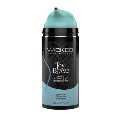 Охолоджуючий лубрикант для інтимних іграшок Wicked Toy Breeze 100 мл - основне фото
