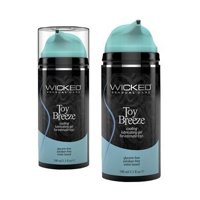 Охолоджуючий лубрикант для інтимних іграшок Wicked Toy Breeze 100 мл - основне фото