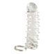 Удлиняющая насадка на член Dorcel Mr. Orgasm прозрачная 18 см - дополнительное фото