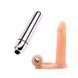 Виброкольцо для двойного проникновения Chisa Novelties Get Lock Vibration Triple Stimulator телесное - дополнительное фото