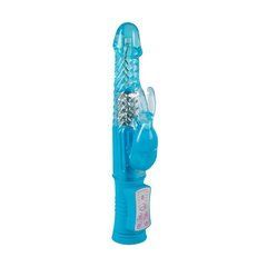 Rabbit-вибратор с ротацией You2Toys Sugar Babe голубой 22 см - основное фото