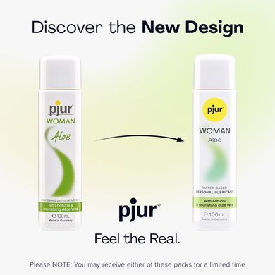 Лубрикант с алое вера для женщин Pjur Woman Aloe 100 мл - основное фото