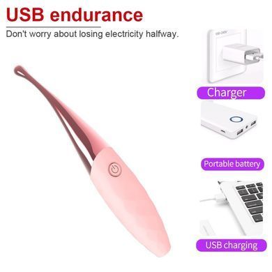 Кліторальний вібратор Boss of Toys Nana Orgasmic Vibrator рожевий 15,7 см - основне фото