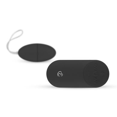 Виброяйцо с пультом дистанционного управления EasyToys Vibrating Egg чёрное - основное фото