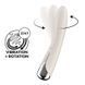 Классический вибратор с ротацией Satisfyer Spinning Vibe 1 белый 17,5 см - дополнительное фото