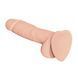 Реалистичный фаллоимитатор Strap-On-Me Soft Realistic Dildo Vanilla L на присоске телесный 19 см - дополнительное фото