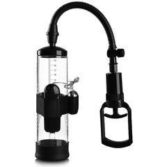 Вакуумная помпа с вибрацией CANWIN Passion Pump Men Powerup P728Z чёрная - основное фото
