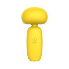Міні вібратор-мікрофон Chisa Novelties Lust Ripple Buster жовтий 9,4 см - основне фото