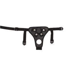 Трусики для страпона Chisa Novelties Double Extensions Harness чёрные - основное фото