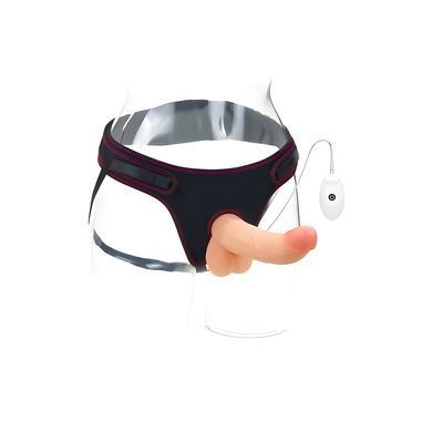 Основна фотографія Страпон з вібрацією Lovetoy Vibrating Easy Strapon Set 8.5'' тілесний 21,5 см Страпон з вібрацією Lovetoy Vibrating Easy Strapon Set 8.5'' тілесний 21,5 см - основне фото