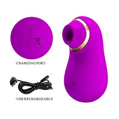 Вакуумный стимулятор клитора Lybaile Romance Emily Clitoral Massager фуксия 9 см - основное фото