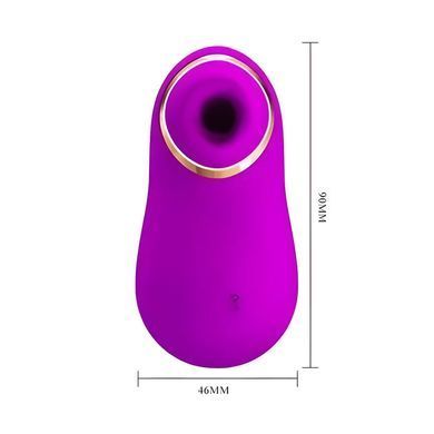 Вакуумный стимулятор клитора Lybaile Romance Emily Clitoral Massager фуксия 9 см - основное фото