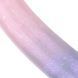 Фаллоимитатор с блёстками Easytoys Mermaid Ombre Dildo разноцветный 19 см - дополнительное фото