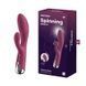 Rabbit-вибратор Satisfyer Spinning Rabbit 1 бордовый 20 см - дополнительное фото