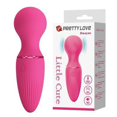 Компактный вибратор-микрофон Lybaile Pretty Love Dwayne розовый 12 см - основное фото