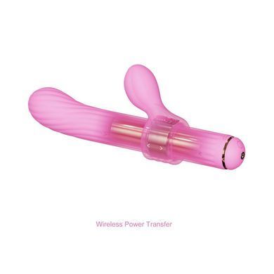 Вібратор з насадками Otouch Magic Stick S1 Plus рожевий 21,5 см - основне фото