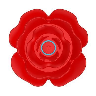 Анальна пробка з вібрацією та ротацією Boss of Toys Rose Rotating Anal Plug червона 11,2 см - основне фото