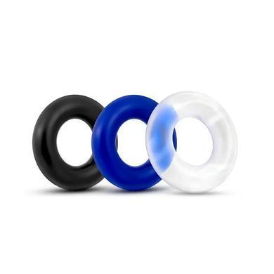 Набор эрекционных колец California Exotic Novelties Renegade Stamina Rings разноцветный - основное фото