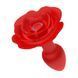 Анальна пробка з вібрацією та ротацією Boss of Toys Rose Rotating Anal Plug червона 11,2 см - додаткове фото