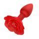 Анальна пробка з вібрацією та ротацією Boss of Toys Rose Rotating Anal Plug червона 11,2 см - додаткове фото