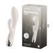 Rabbit-вібратор Satisfyer Spinning Rabbit 1 білий 20 см - додаткове фото