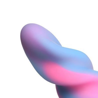 Фантазійний фалоімітатор Creature Cocks Moon Rider Glow-in-the-Dark Unicorn Dildo різнокольоровий 20,6 см - основне фото