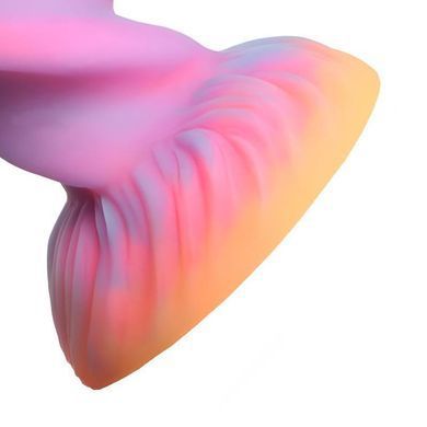Фантазійний фалоімітатор Creature Cocks Moon Rider Glow-in-the-Dark Unicorn Dildo різнокольоровий 20,6 см - основне фото