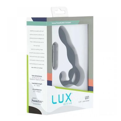 Масажер простати Lux Active LX1 Anal Trainer синій 14,6 см - основне фото