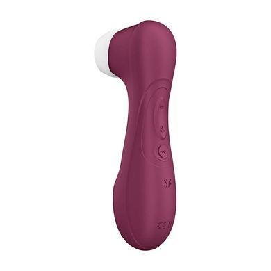 Вакуумний стимулятор клітора Satisfyer Pro 2 Generation 3 бордовий 16,4 см - основне фото