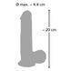 Реалістичний вібратор з пульсацією You2Toys Medical Silicone Vibrator тілесний 20 см - додаткове фото