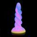 Фантазійний фалоімітатор Creature Cocks Moon Rider Glow-in-the-Dark Unicorn Dildo різнокольоровий 20,6 см - додаткове фото