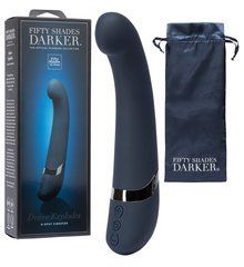 Вібратор для точки G Lovehoney Fifty Shades Darker Desire Explodes синій 21,6 см - основне фото