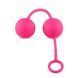 Вагинальные шарики со смещённым центром тяжести Easytoys Canon Balls Pink розовые - дополнительное фото