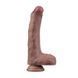 Фаллоимитатор реалистичный на присоске Lovetoy Nature Cock Dual Layered Silicone Cock 8.5" коричневый 22 см - дополнительное фото