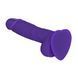 Реалістичний фалоімітатор Strap-On-Me Soft Realistic Dildo Violet М на присосці фіолетовий 18 см - додаткове фото