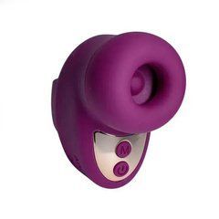 Вибратор на палец Passion Play Finger Tapping & Suction Vibe фиолетовый 7,6 см - основное фото