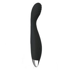 Гнучкий вібратор для точки G Massager Flamingo чорний 18,5 см - основне фото